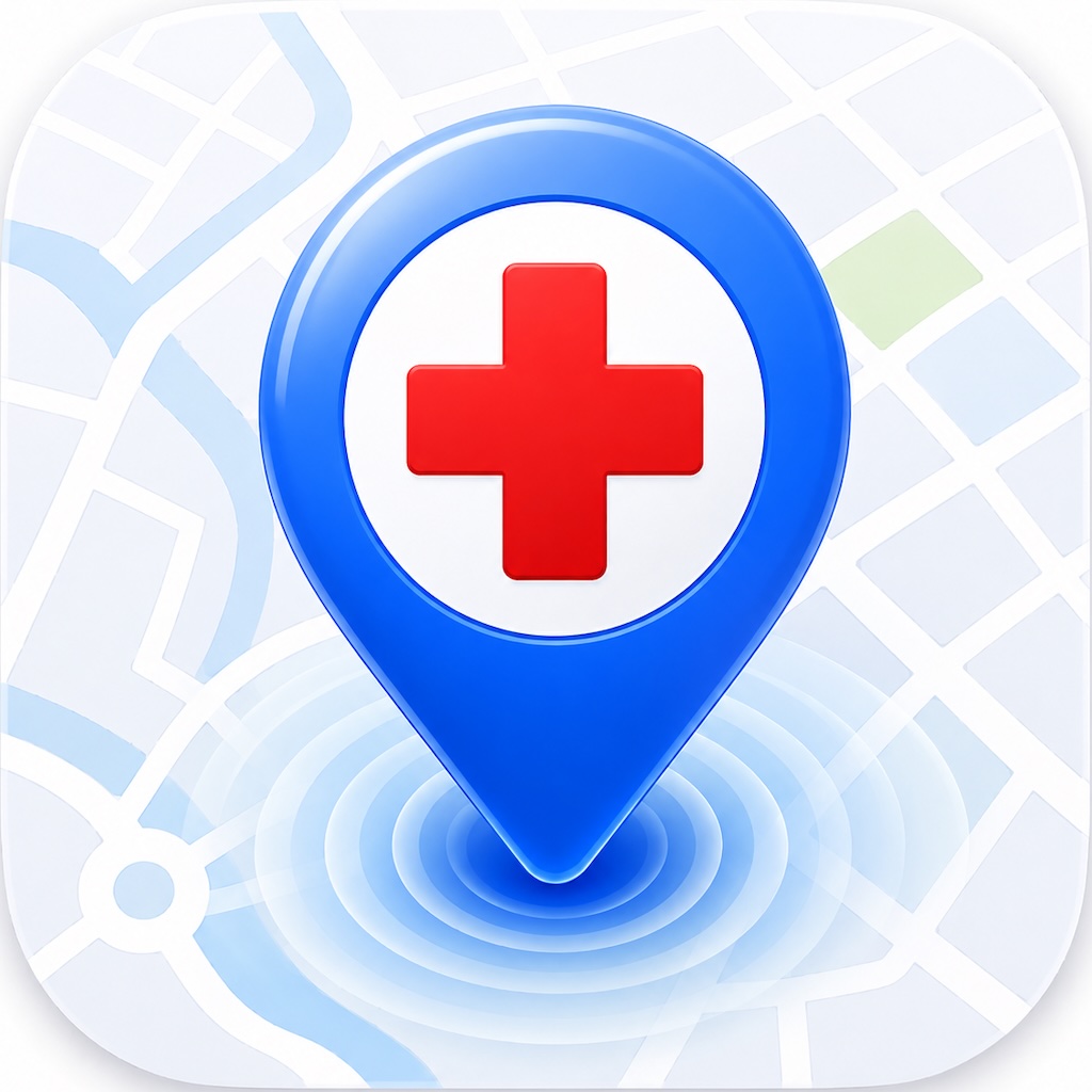 Hospital Near Me app icon